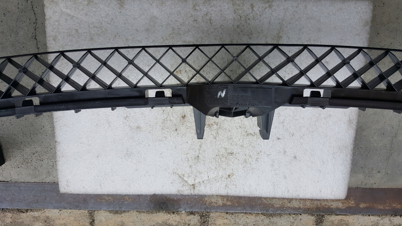 Ślizg mocowanie zderzaka Volkswagen Sharan 7N 7N0807192