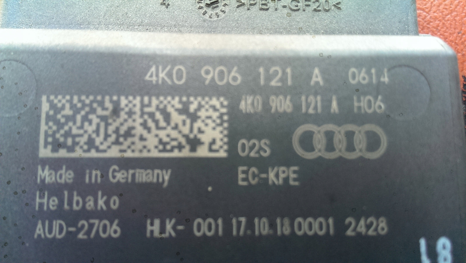 Moduł sterownik pompy paliwa AUDI 4K0906121A