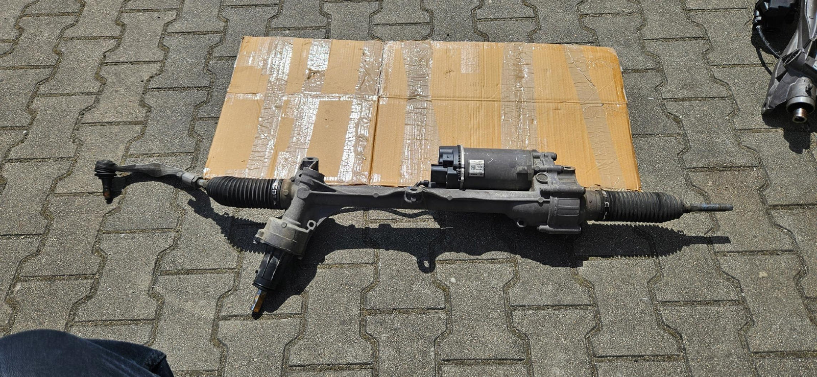układ kierowniczy Vw T6.1 Multivan 7L1423051F 7LA909144D