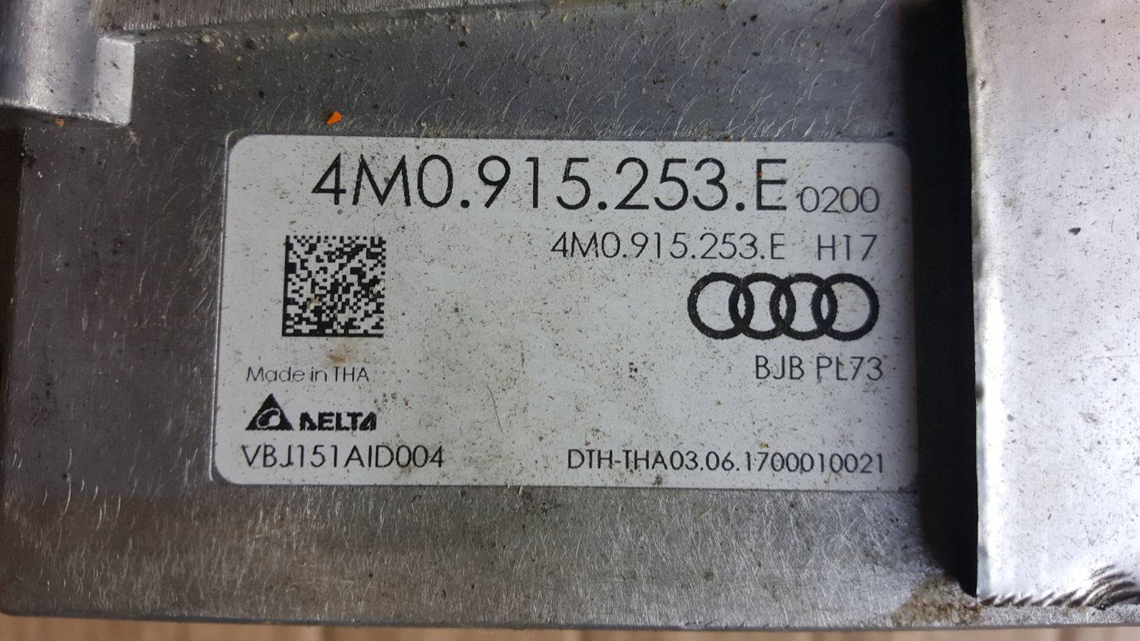 Audi Q7 2017 sterowanie baterii 4M0915253E