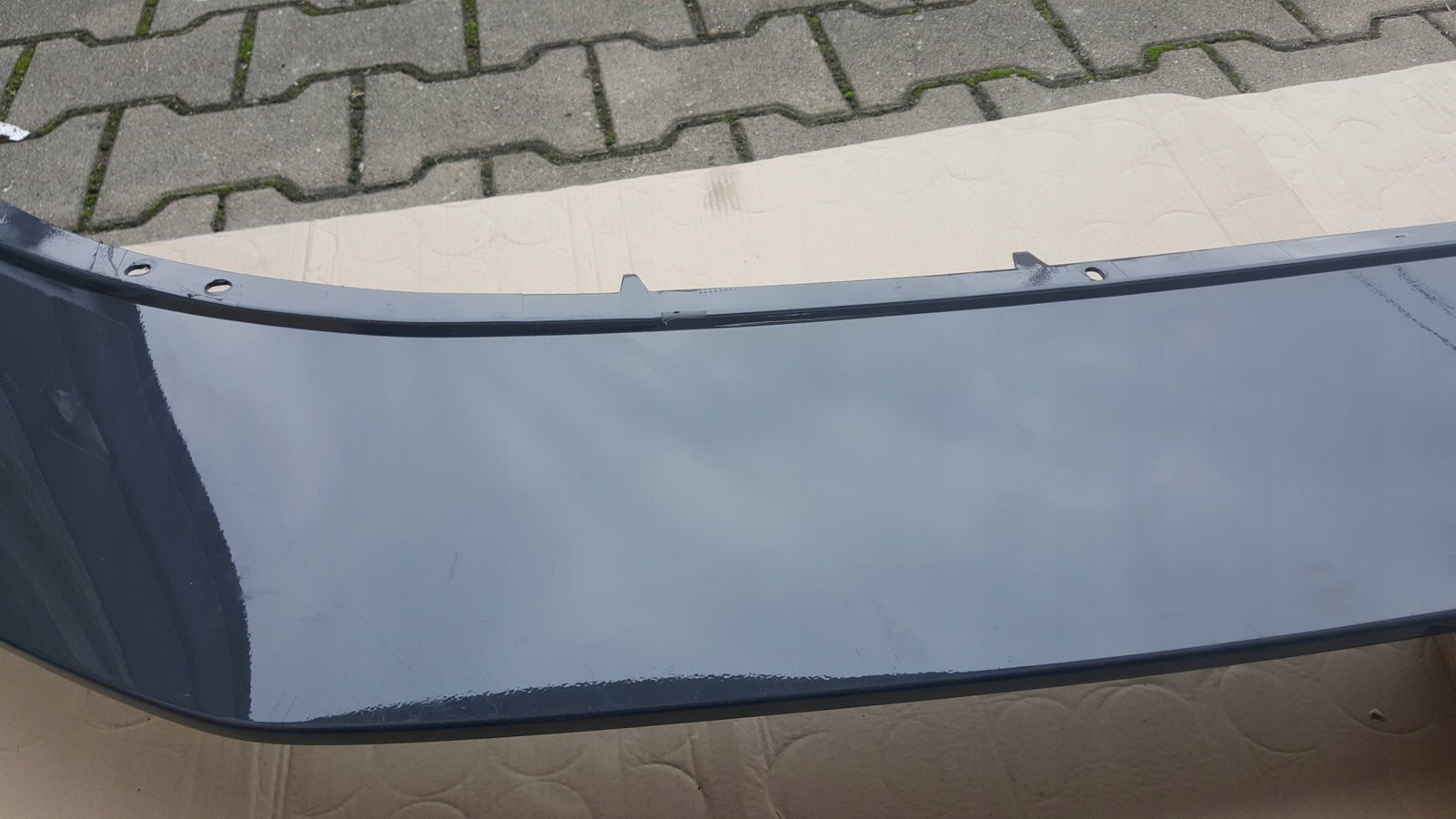AUDI Q6 E-TRON SPOILER DOKŁADKA ZDERZAKA PRZÓD 85H807733A
