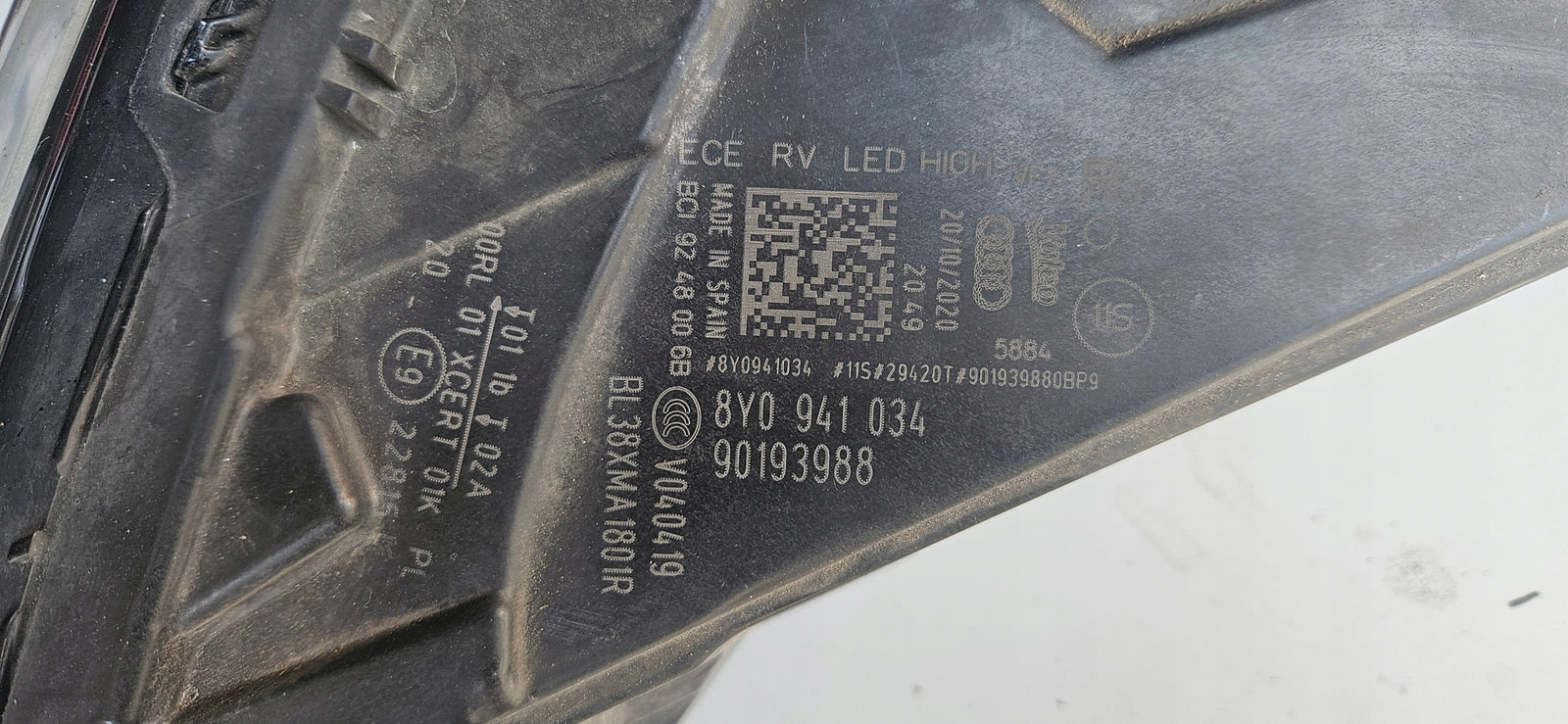 Pr kompletny FUL LED Audi A3 S3 RS3 8Y0941034 IDEAŁ 2020r