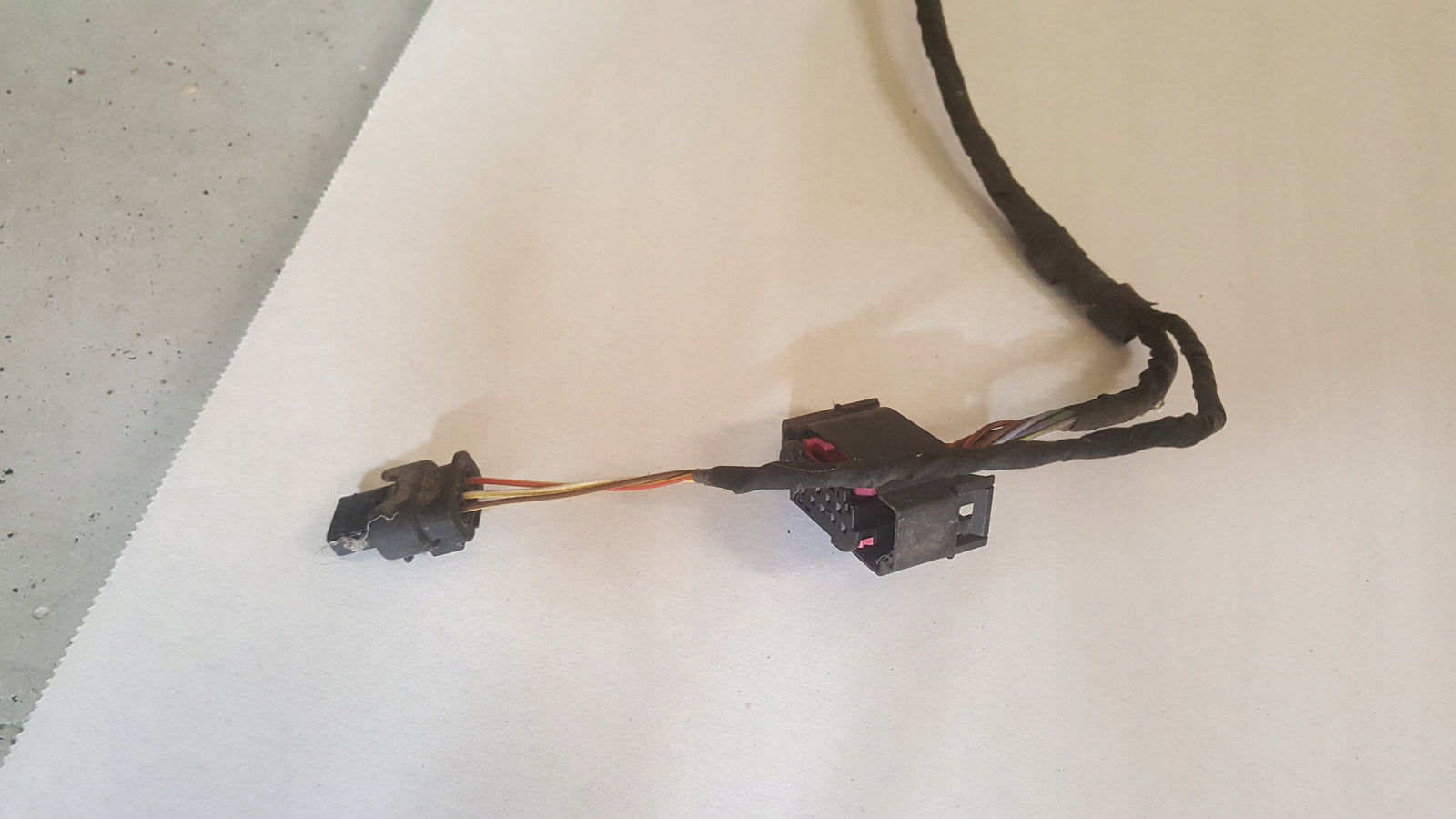 Instalacja PDC tył AUDI Q7 4L0971104S demontaż