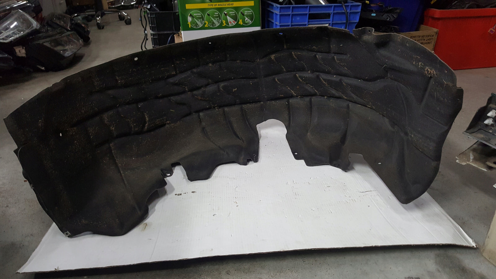 Nadkole LE tył AUDI A6 C8 RS6 4K9810171C demontaż