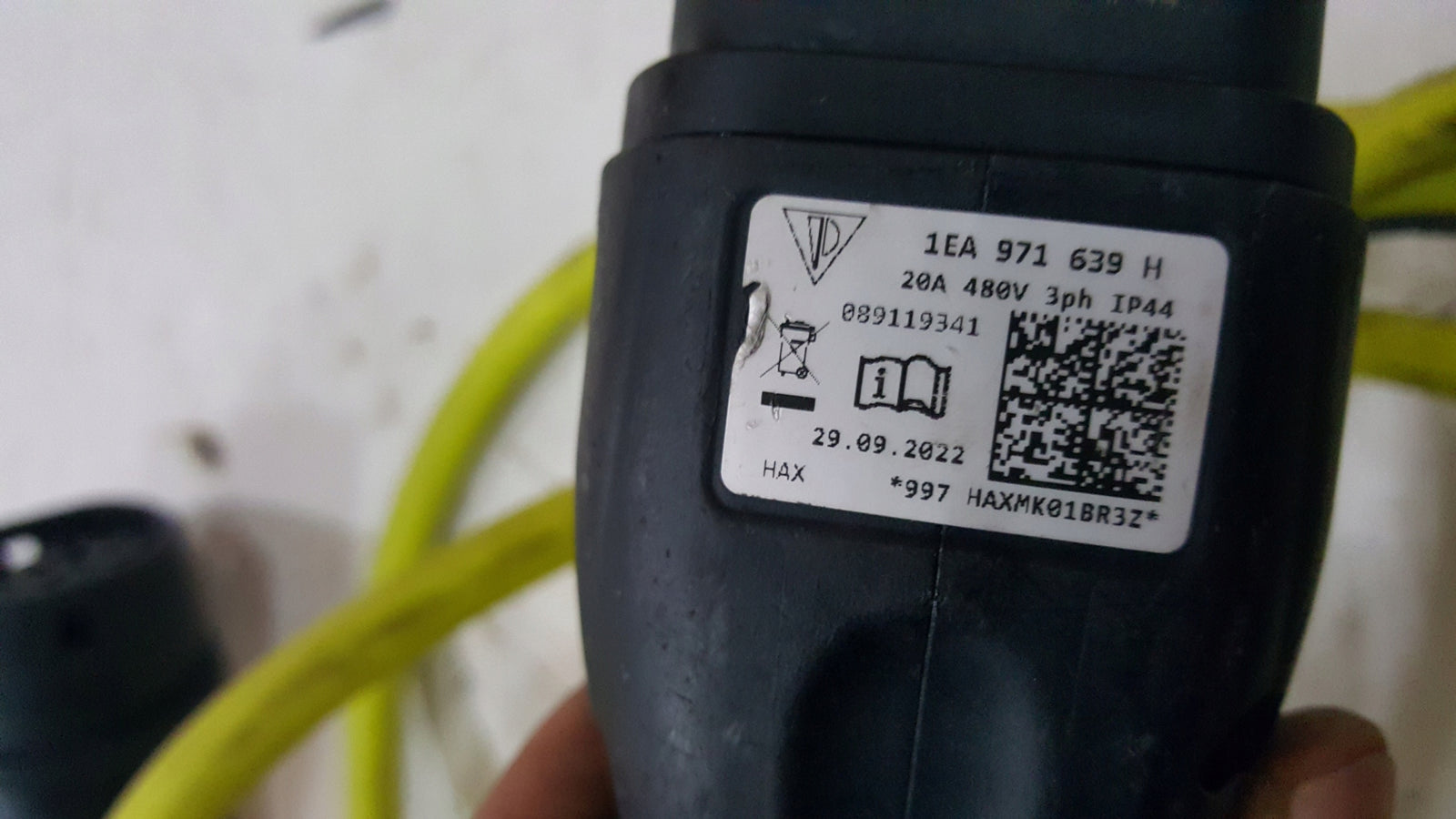 KABEL PRZEWÓD ŁADOWANIA VW ID.3 ID.4 ID.5 BMW MERCEDES TESLA 1EA971639 H #