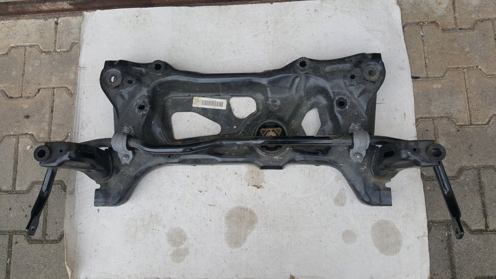 Wózek sanki kołyska VW AUDI SEAT SKODA 5WA199315F demontaż