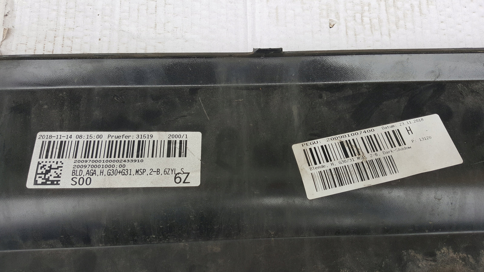 Dokładka zderzaka tył BMW 5 G30 G31 21754011