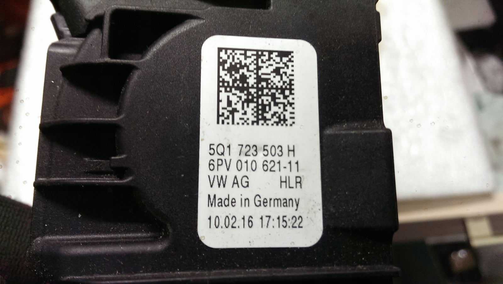 Pedał gazu VW AUDI SEAT SKODA 5Q1723503H demontaż