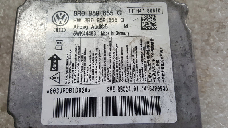 Moduł sterownik Air Bag AUDI Q5 8R0959655G