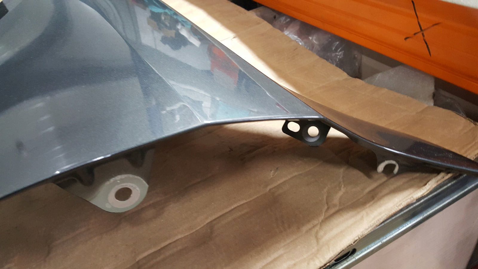 AUDI A7 C8 4K8 S7 BŁOTNIK PRZEDNI LEWY PRZÓD ORYGINAŁ IGŁA
