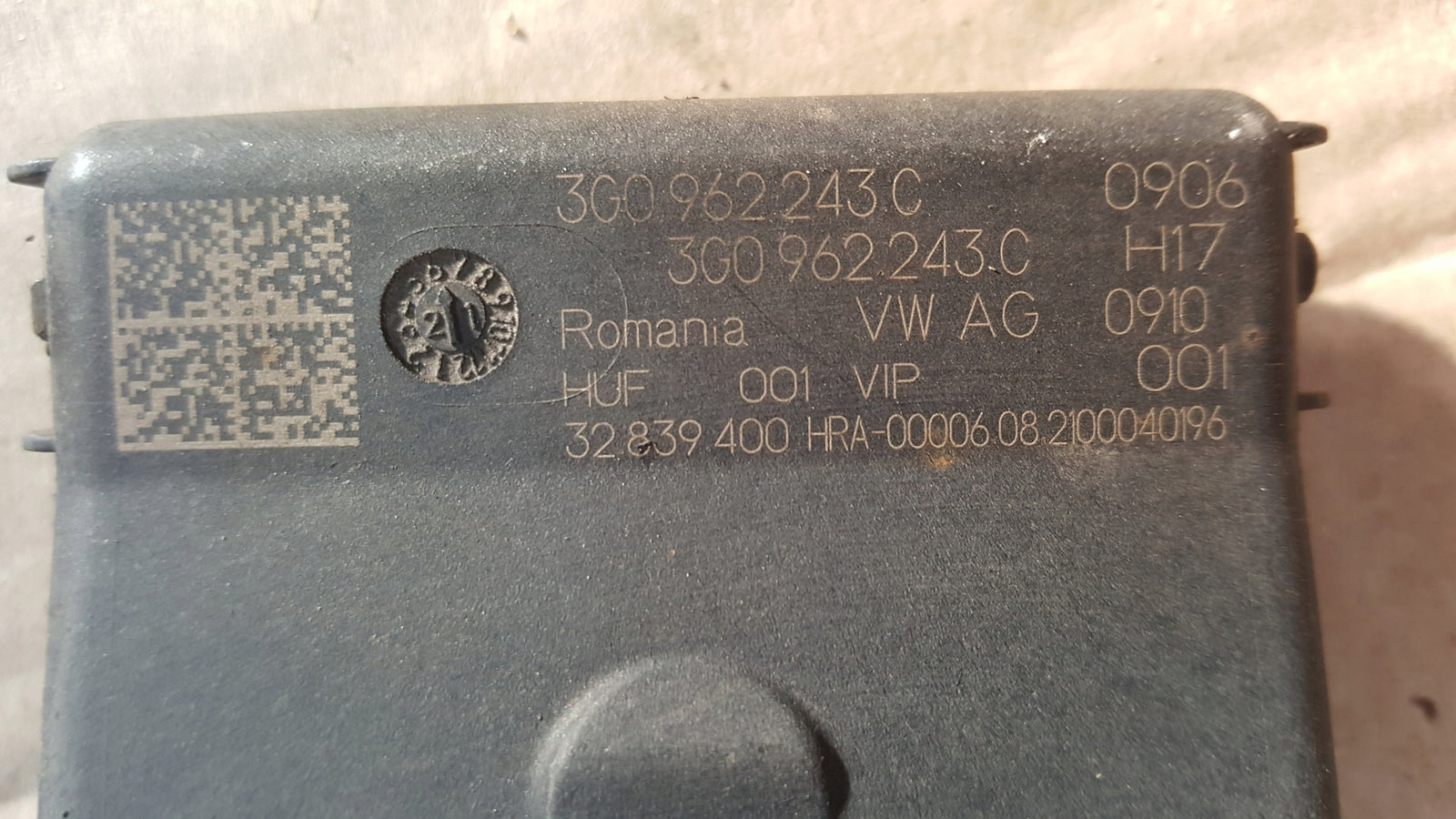 VW PASSAT B8 AUDI A3 8Y STEROWNIK MODUŁ KLAPY TYŁ ELEKTRYCZNEJ 3G0962243C