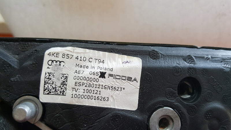Lusterko prawe kamera AUDI E-TRON 4KE857410C