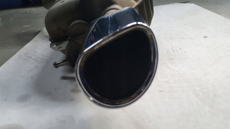 Tłumik końcowy AUDI A6 C7 4G0253611M demontaż