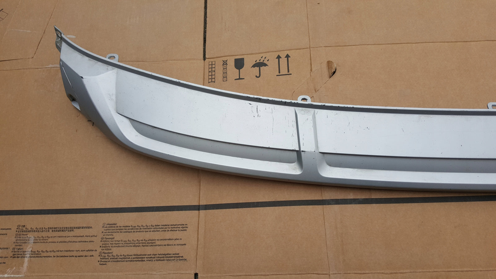 AUDI 4KE E-TRON SPOILER DOKŁADKA ZDERZAKA PRZÓD PRZEDNIA 4KE807733