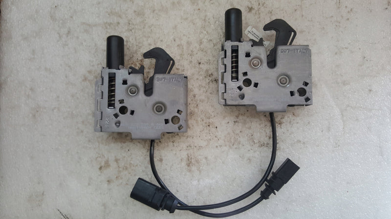 Zamek maski AUDI A6 C8 4K0823509A demontaż oryginał