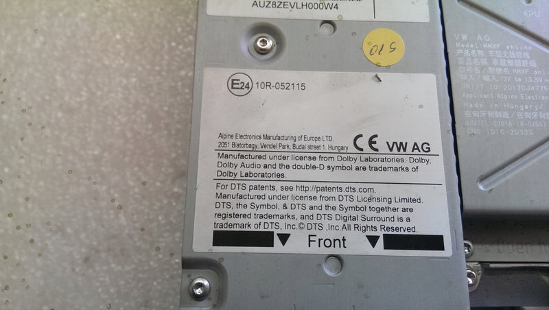 Czytnik MULTIMEDIA MIB2 SD SIM AUDI Q3 83A035063A