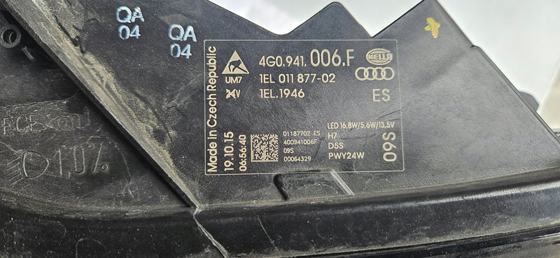 Pr kompletny xenon LED Audi A6 C7 4G0941006F IDEAŁ