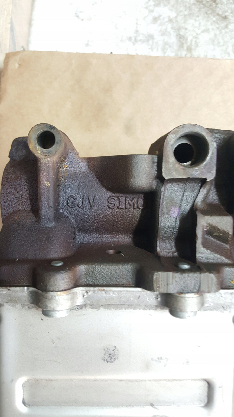 Zawór EGR chłodnica spalin VW 04L131512T demontaż