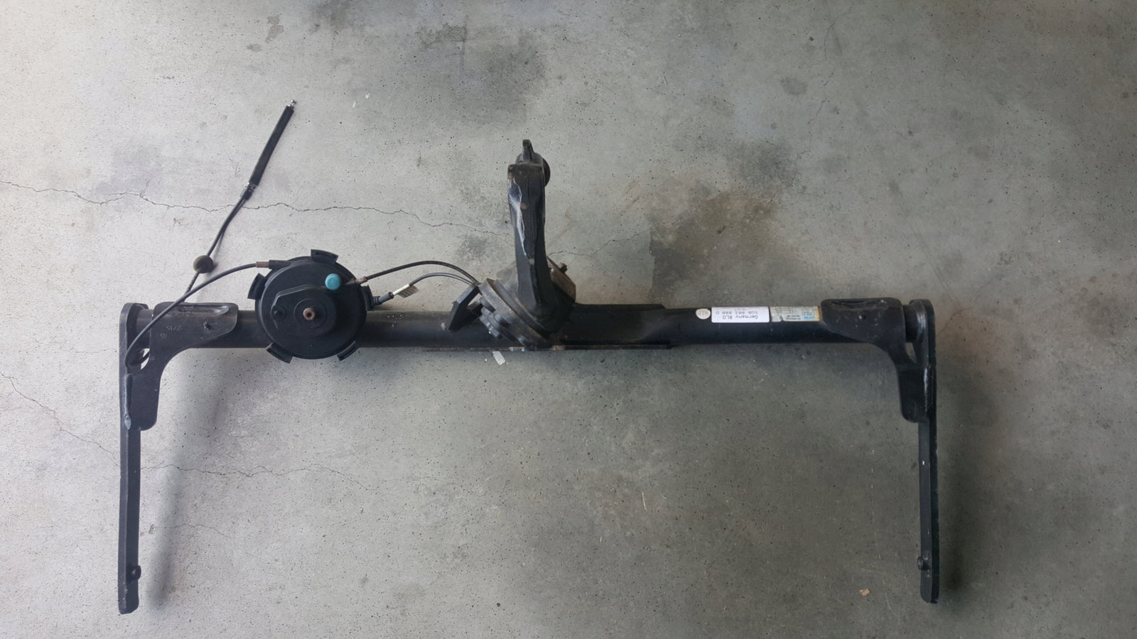 hak holowniczy VW GOLF VII hatchback 5G0803880D