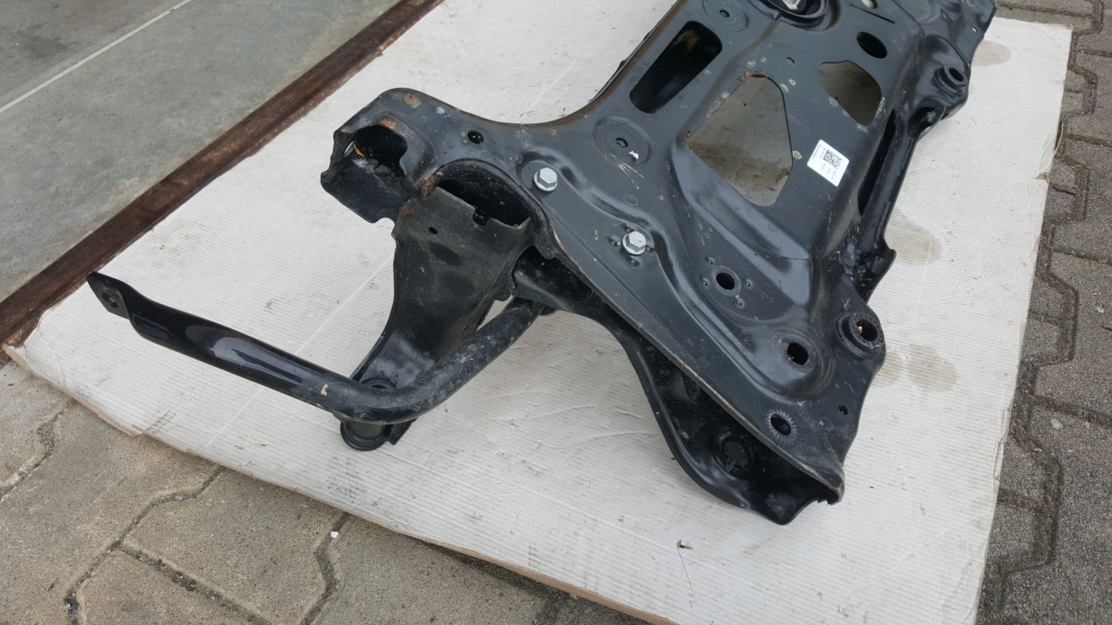 Wózek sanki kołyska VW AUDI SEAT SKODA 5WA199315F demontaż