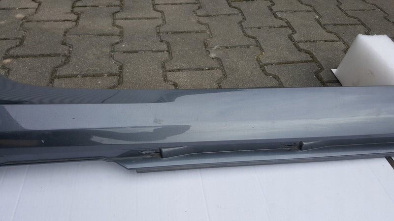 Listwa progowa prawa strona AUDI A6 (C8) S-LINE 4K0853856A demontaż