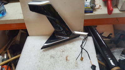 Lewe lusterko kamera AUDI E-TRON 4KE857409F oryginał demontaż