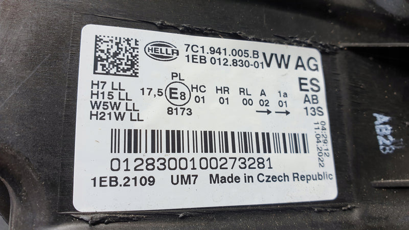 Le reflektor Vw Crafter II Man TGE 7C1941005B