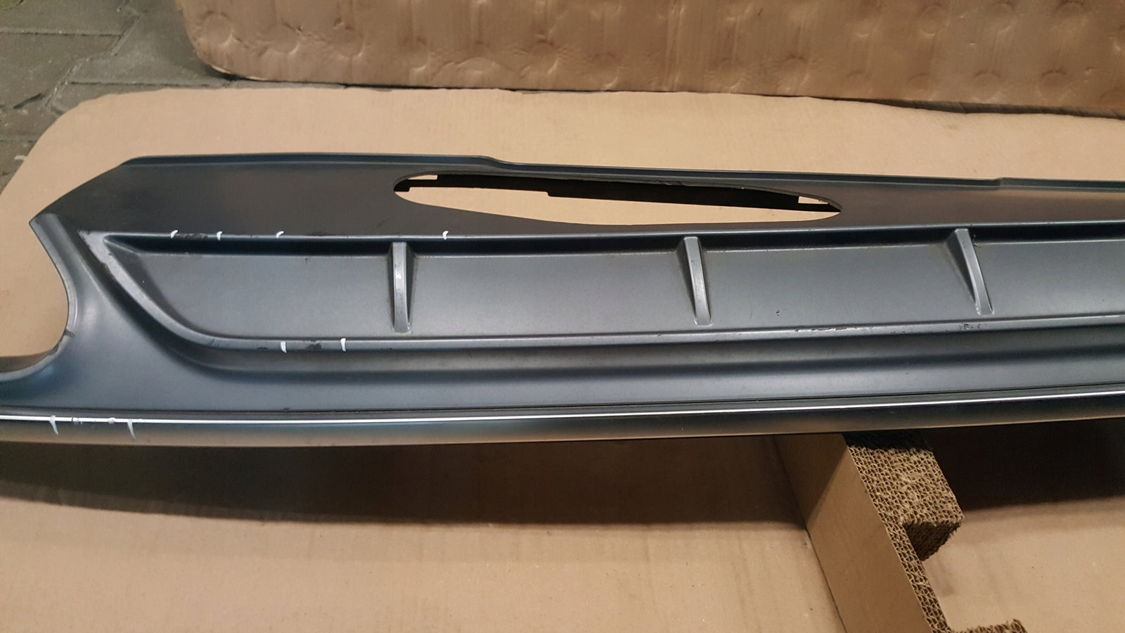 SPOILER ZDERZAKA TYŁ 8W0807521S AUDI A4 B9 S-LINE