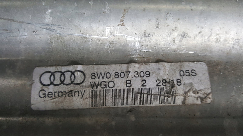 Belka zderzaka tył AUDI A4 B9 8W0807309 demontaż