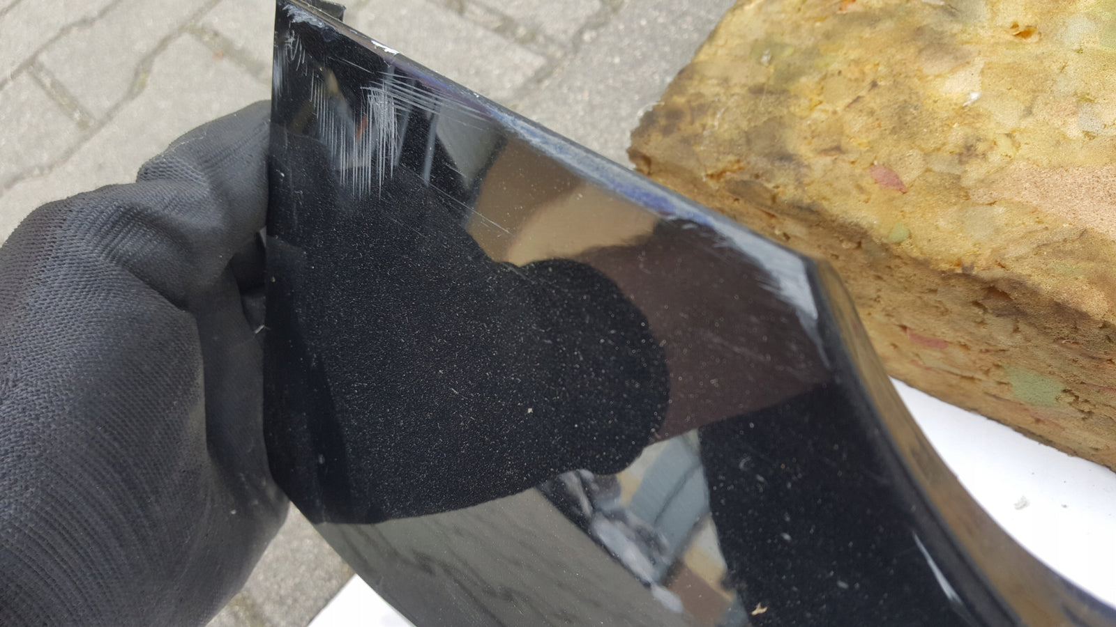 Listwa progowa prawa AUDI A6 (C8) 4K0853856 demontaż
