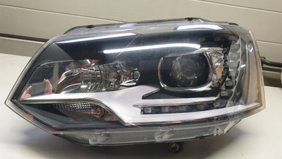 KOMPLETNY LE XENON LED Vw T5 LIFT 7E5941015 IDEAŁ