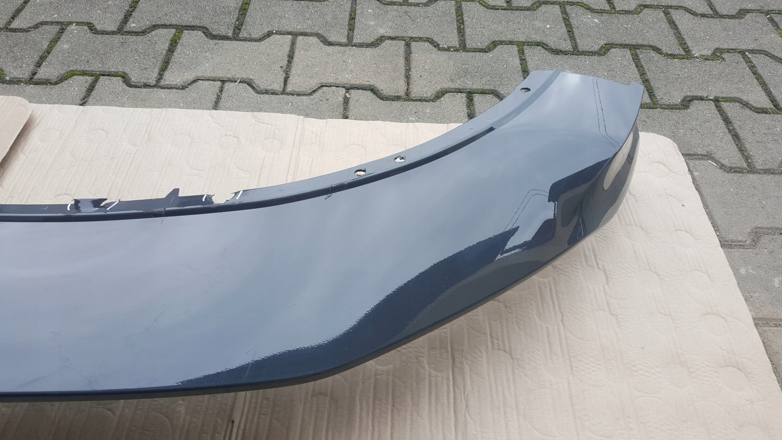 AUDI Q6 E-TRON SPOILER DOKŁADKA ZDERZAKA PRZÓD 85H807733A