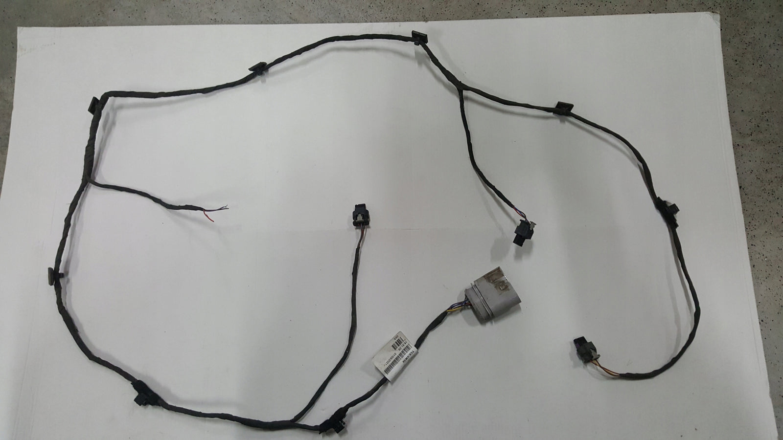 Wiązka instalacja PDC zderzaka przedniego VW GOLF VIII 5H0971095S demontaż