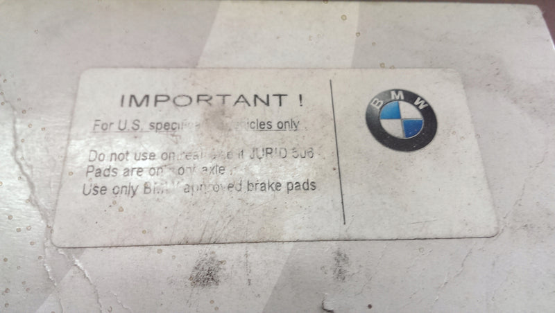 Klocki hamulcowe tył BMW E30 E36 1162536 ORYGINAŁ