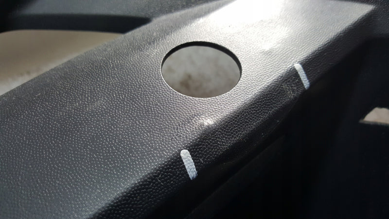 Kratka zderzaka lewy przód VW CRAFTER 7C0853665A demontaż