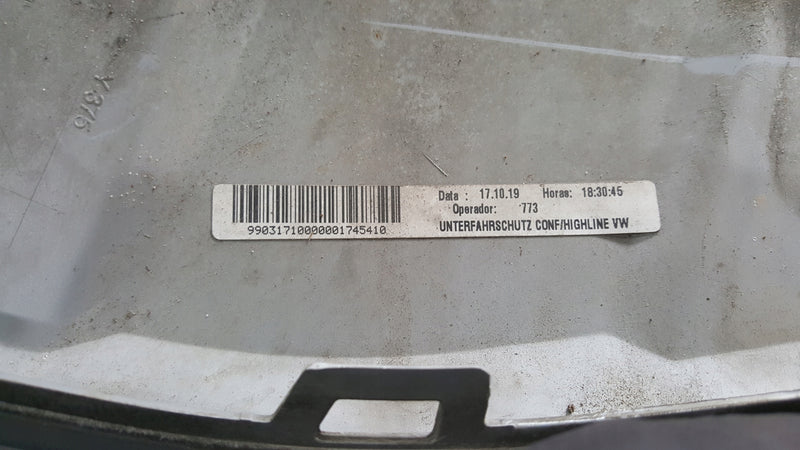 Dokładka spoiler zderzaka przedniego VW T-ROC 2GA807531A demontaż
