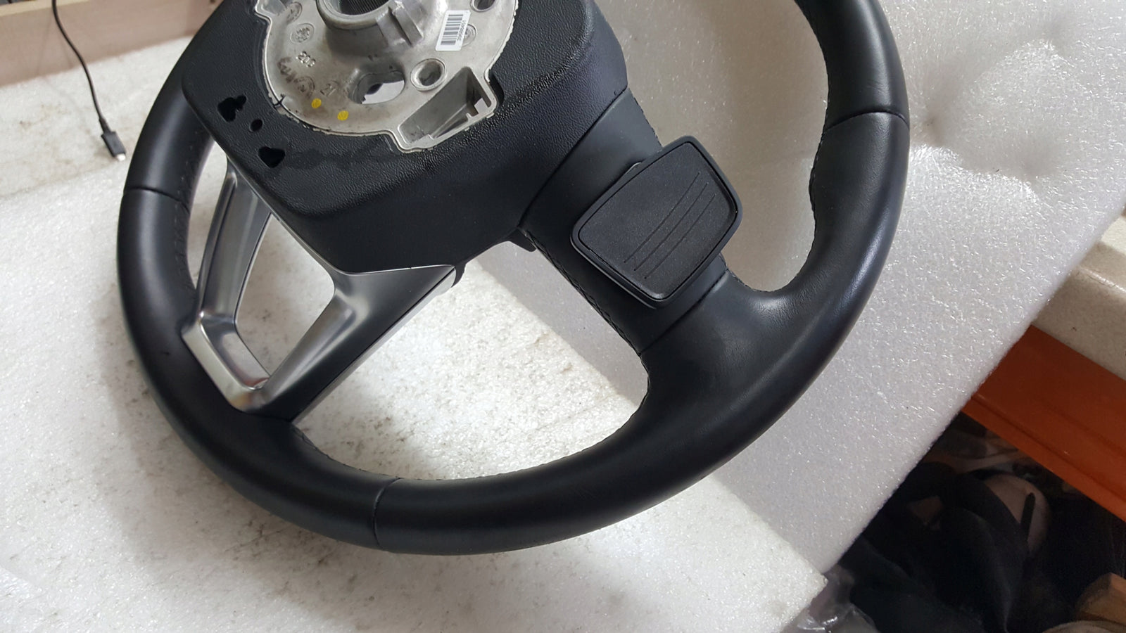 Kierownica multifunkcja łopatki AUDI Q5 80A419091CP demontaż