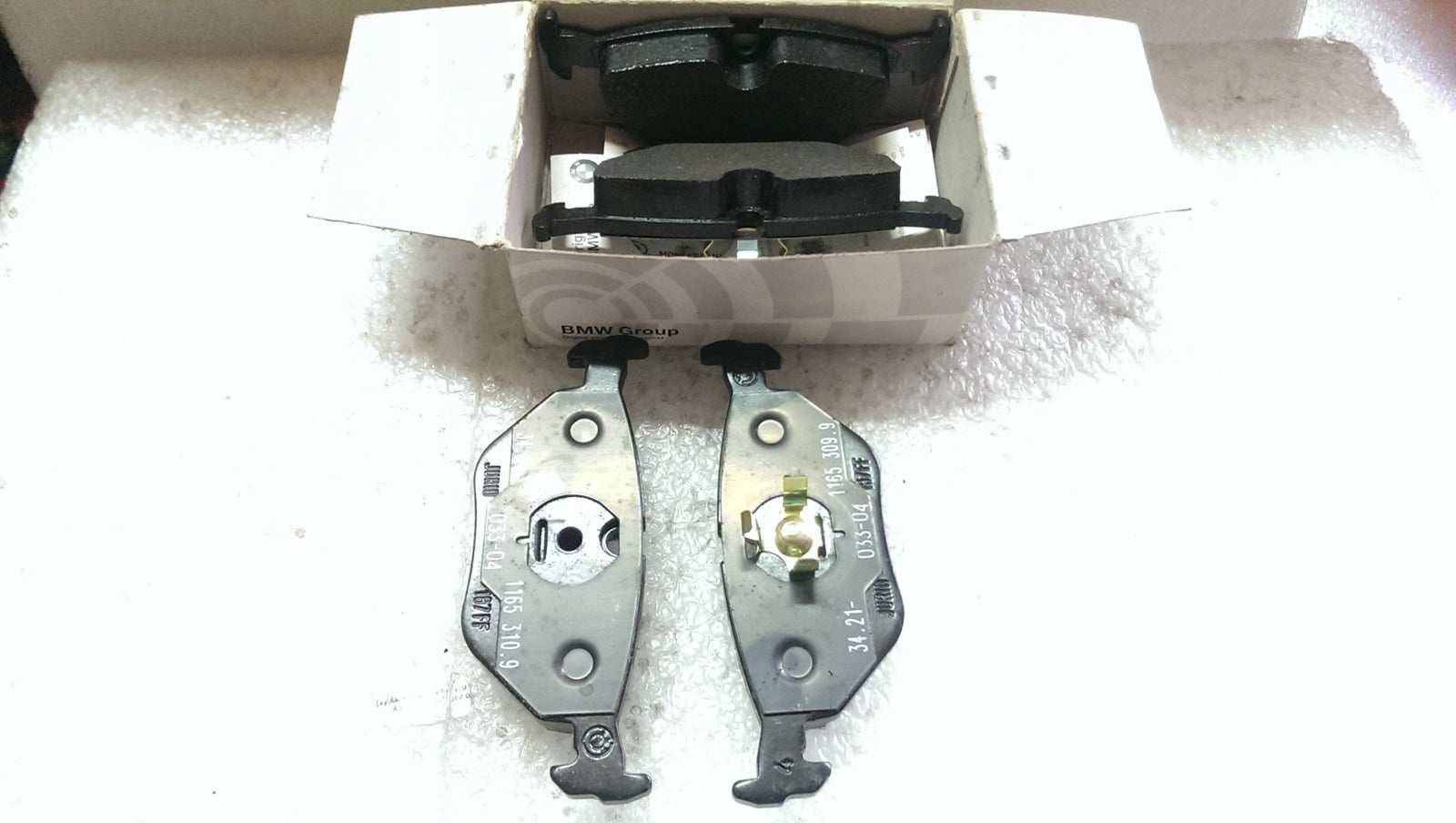 Klocki hamulcowe tył BMW E30 E36 1162536 ORYGINAŁ