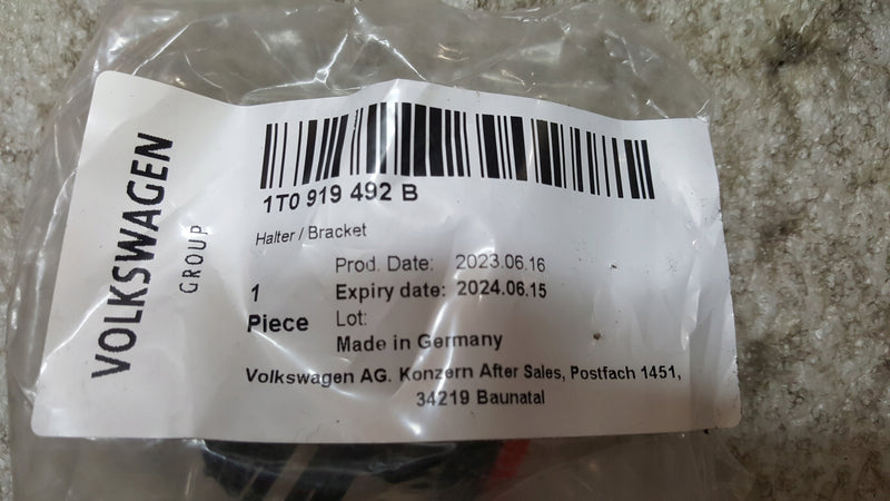 VW TOURAN I UCHWYT KOSZYK MOCOWANIE CZUJNIKA PARKOWANIA PDC 1T0919492B
