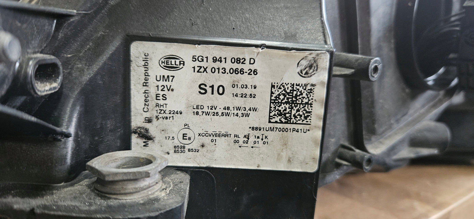 PR FUL LED Vw Golf 7 LIFT 5G1941082D 2019r IDEAŁ OK!!!