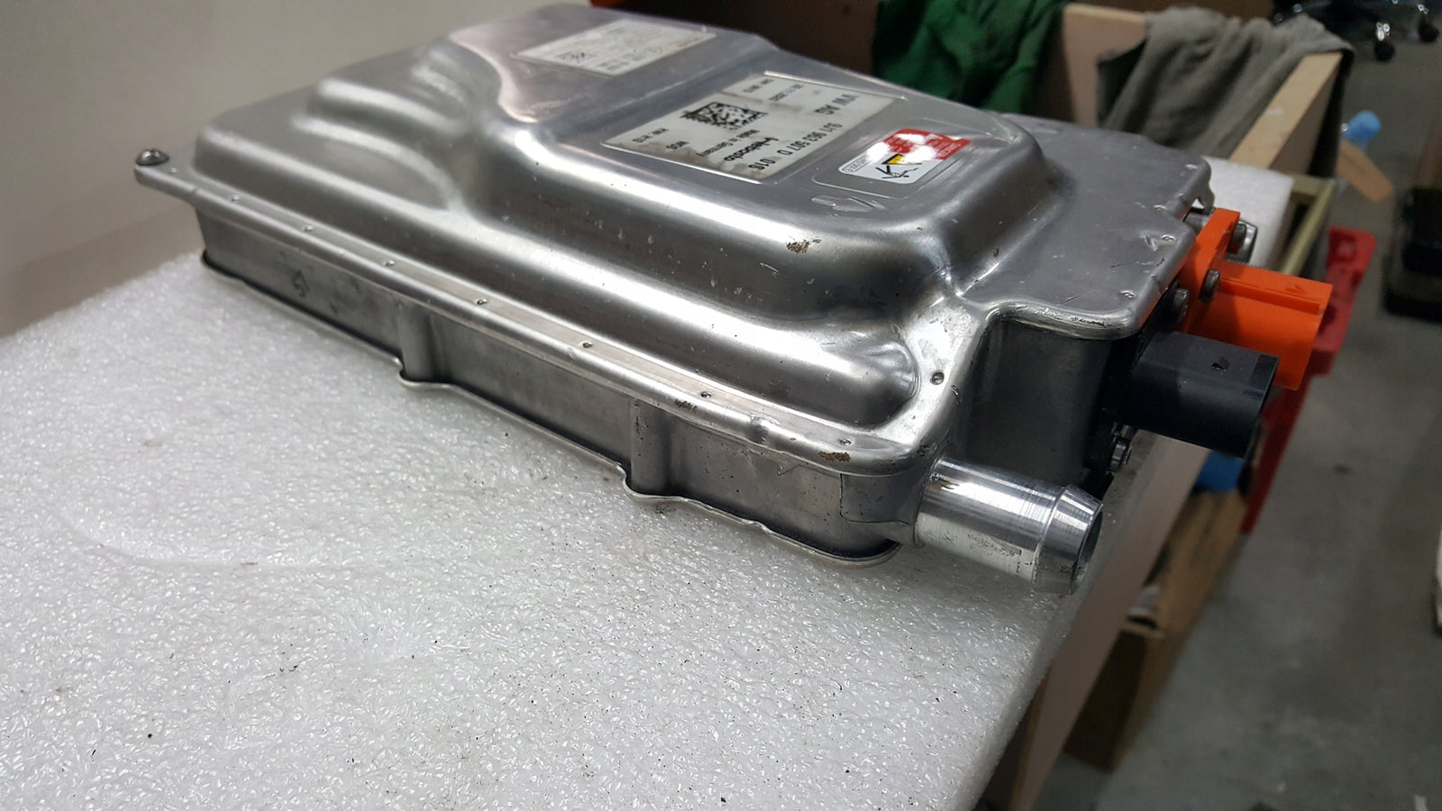 WEBASTO moduł grzewczy PORSCHE AUDI 9J1963507D demontaż