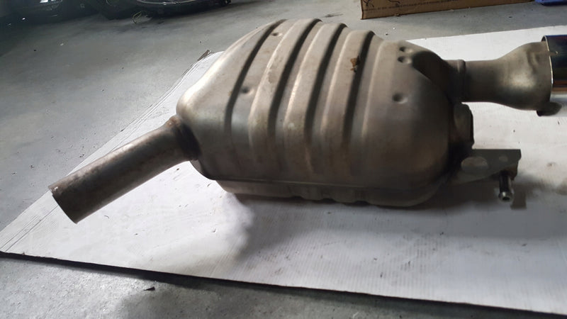 Tłumik końcowy AUDI A6 C7 4G0253611M demontaż