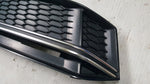 Kratka zderzaka prawy przód AUDI A4 S4 B9 8W0807682K demontaż