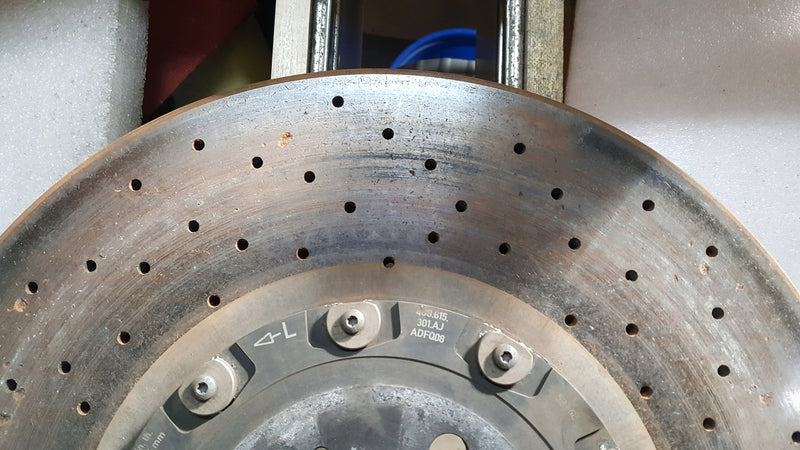 AUDI RS6 4G0 RS7 4G8 TARCZA CERAMICZNA PRZÓD LEWA 4G0615301AJ