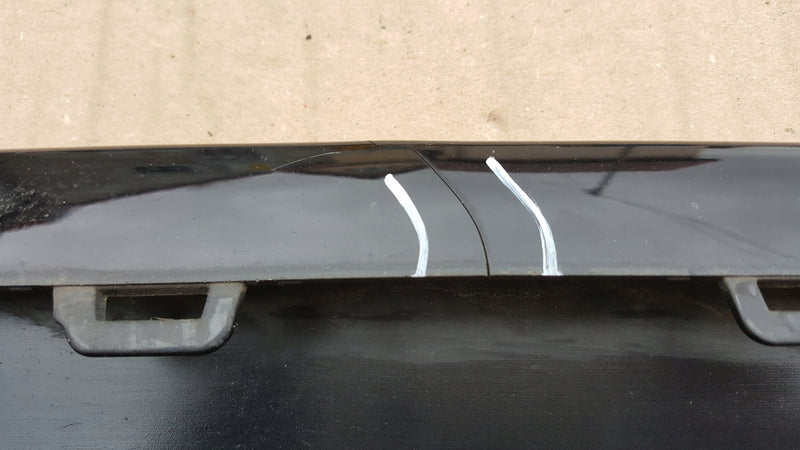 Spoiler dokładka zderzaka przedniego AUDI A4 (B9) 8W0807717B demontaż