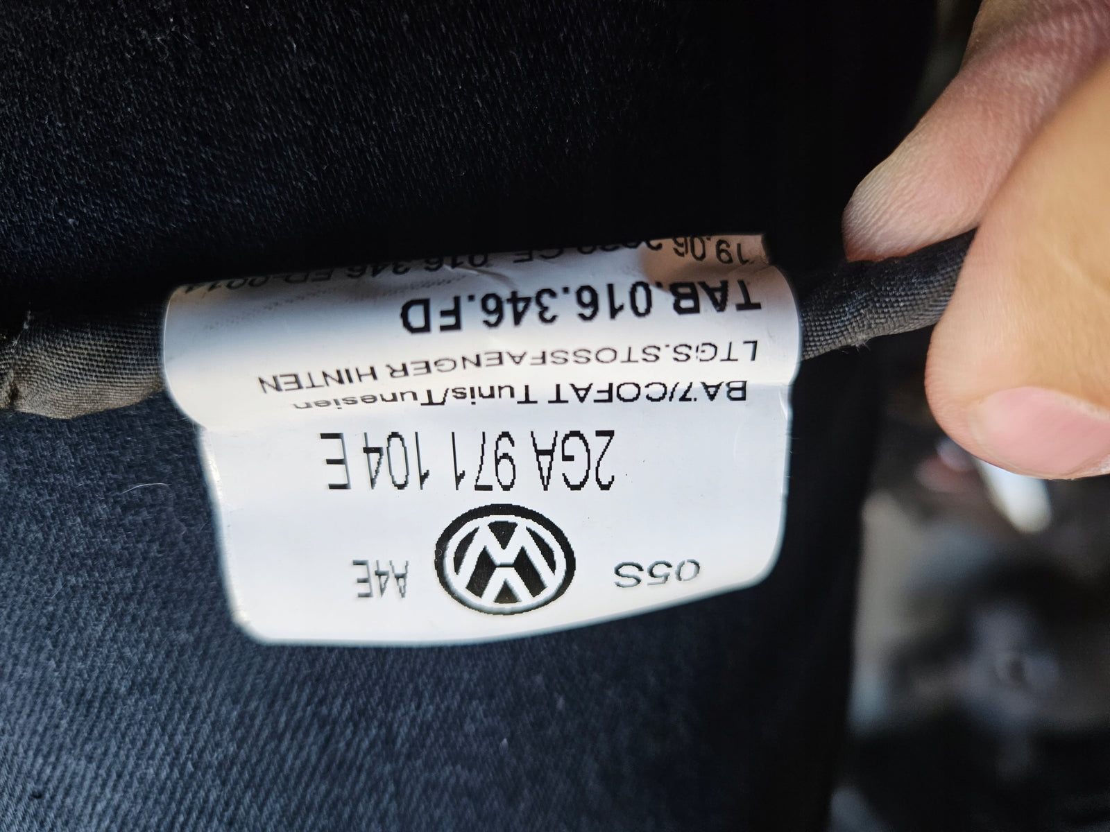 Kompletna Wiązka PDC i czujniki tył VW T-ROC 2GA971104E IDEAŁ ORYGINAŁ