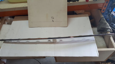 Listwa chrom zderzaka tylnego VW TOURAN 5TA853146 demontaż