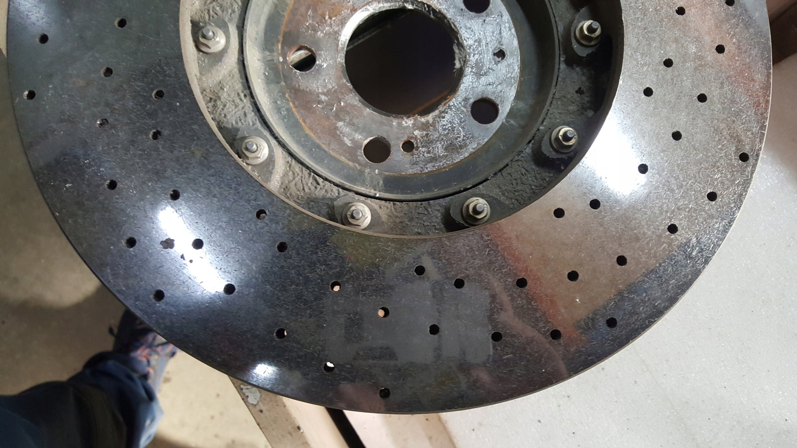 AUDI RSQ3 F3 A3 TARCZA HAMULCOWA CERAMICZNA CERAMIK PRZÓD LEWA 83A615301C