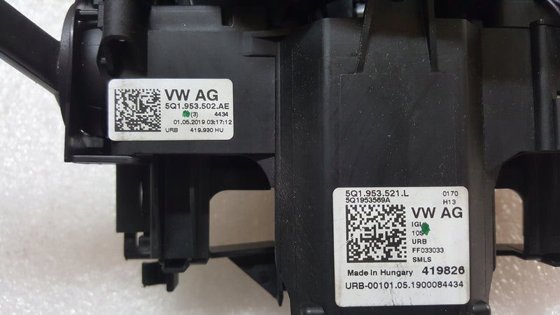 Przełącznik zespolony taśma VW SKODA 5Q1953521L 5Q1953502AE 5Q1953569A