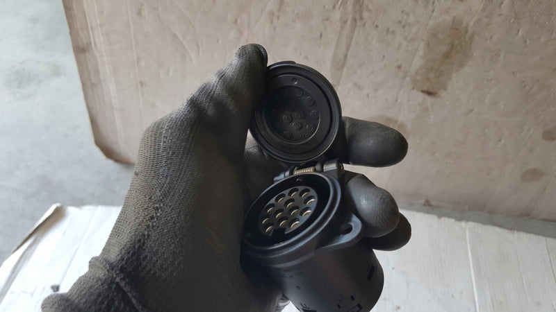 Wiązka instalacja haka SKODA OCTAVIA 5E3971541A demontaż